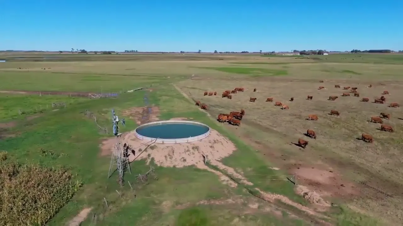 Bebederos en el campo